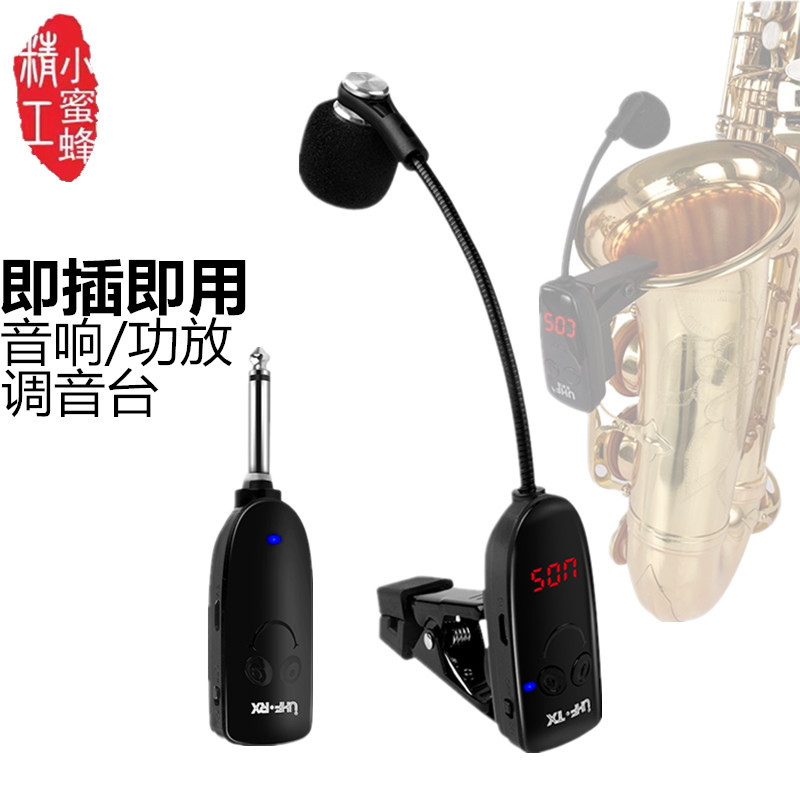 Musical Instrument With A - Wireless Microphone Musical Instrument Pickup Amplifier