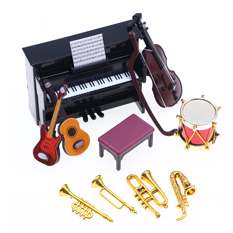 Musical Instrument Like Piano - Classical 1:12 Scale Miniature Musical Instrument