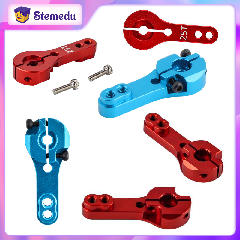 Musical Instrument Trumpet - 1PCS/2PCS/4PCS Red/Blue 25T Standard Aluminum Servo