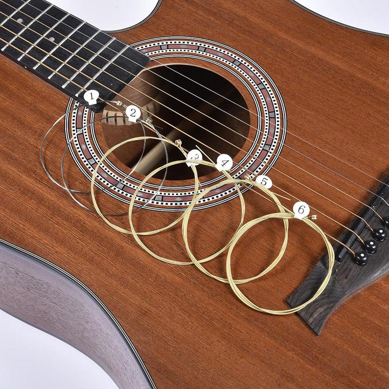6Pcs High-Quality Acoustic Gui - đánh giá và giá Musical Instrument With Strings