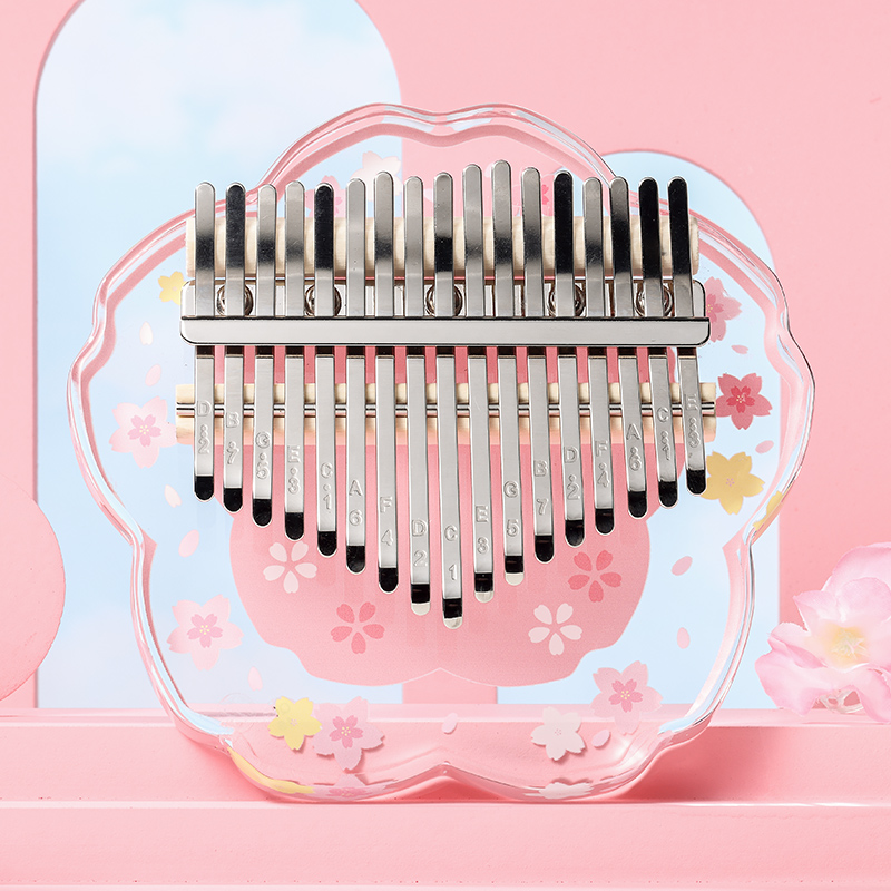 Hluru Kalimba 21 Keys with Cas - đánh giá và giá Musical Instrument Sounds
