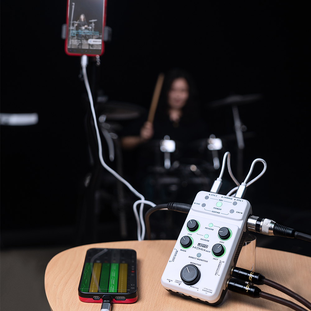 JOYO Audio Mixer MOMIX PRO Sui - đánh giá và giá Musical Instrument Sounds