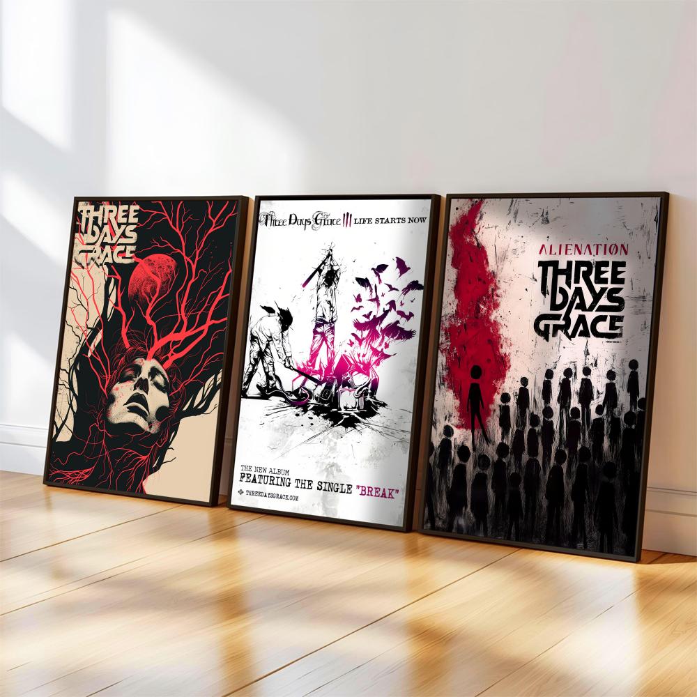 Three D-Days G-Grace Poster Mu - đánh giá và giá Musical Instrument Painting