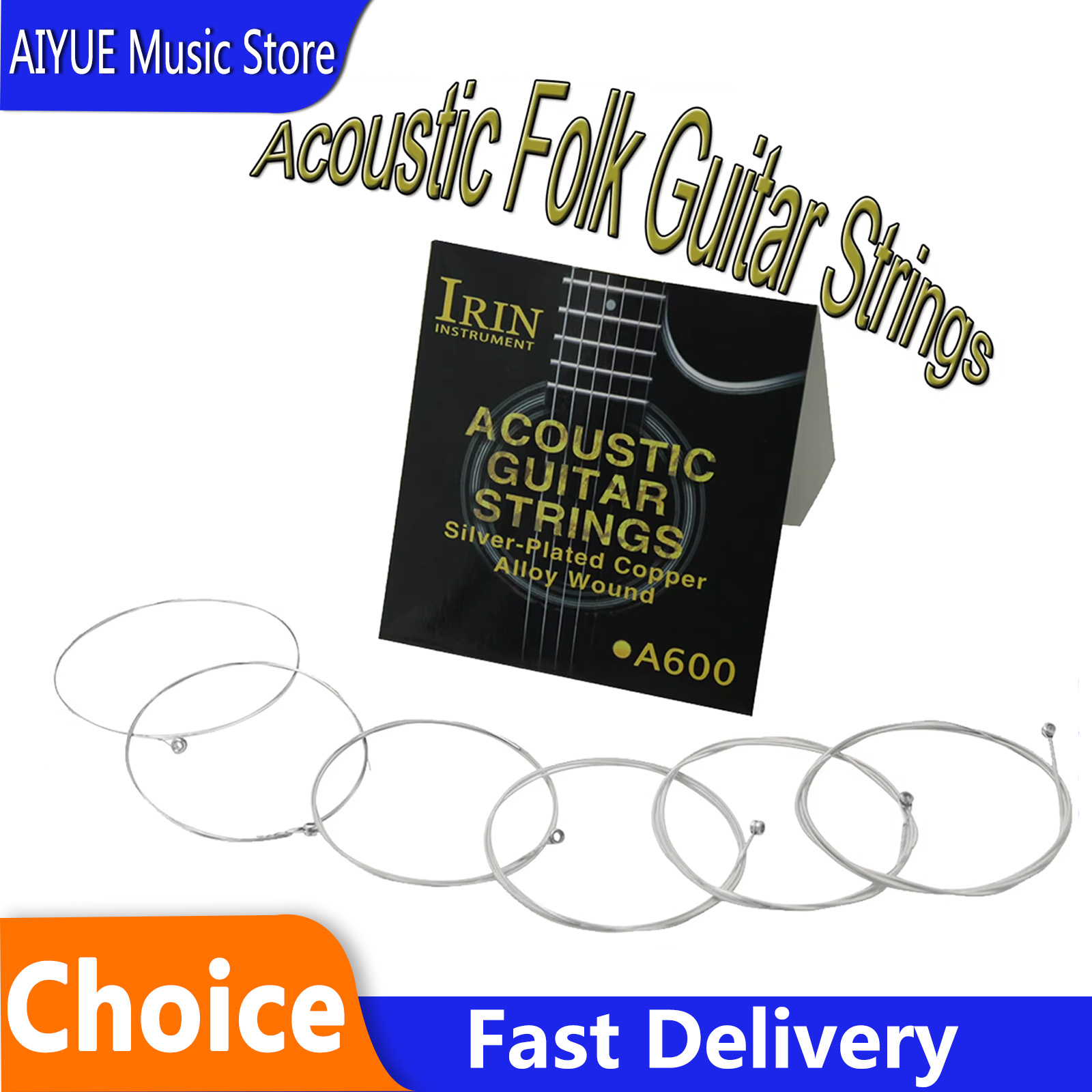 IRIN A600 Acoustic Folk Guitar - đánh giá và giá Musical Instrument With Strings