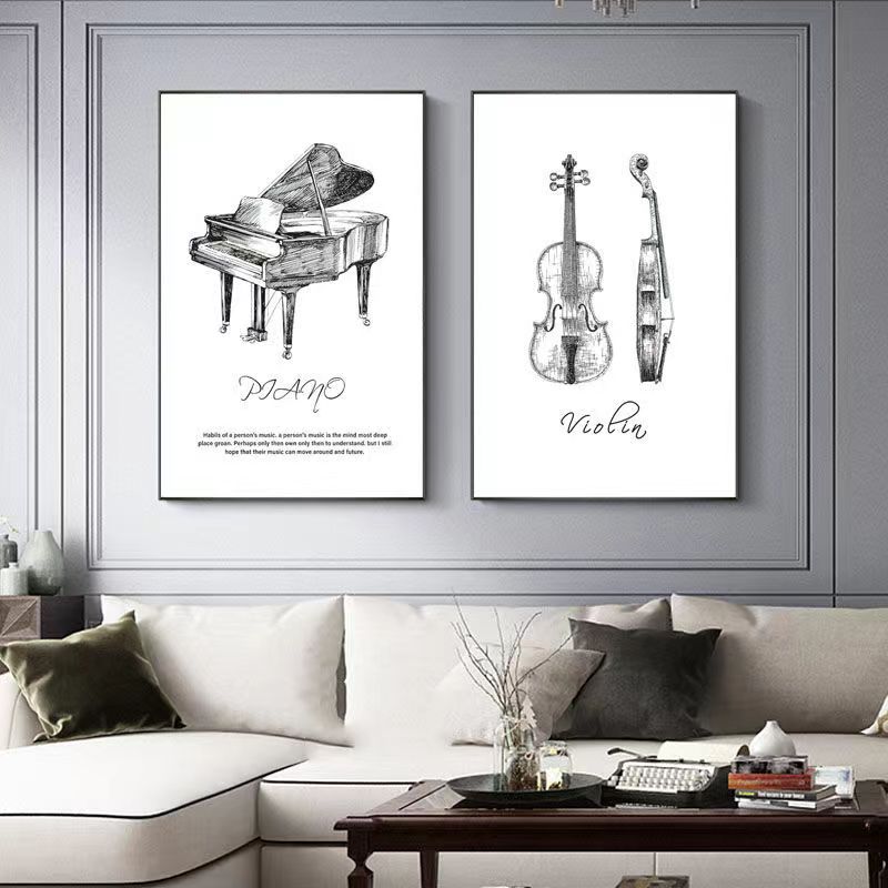 Canvas Painting Modern Minimal - đánh giá và giá Musical Instrument Manufacturers