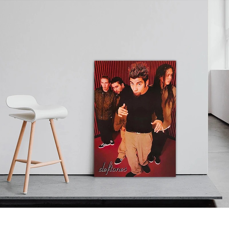 Retro Band Deftones Poster Aes - đánh giá và giá Musical Instrument Painting