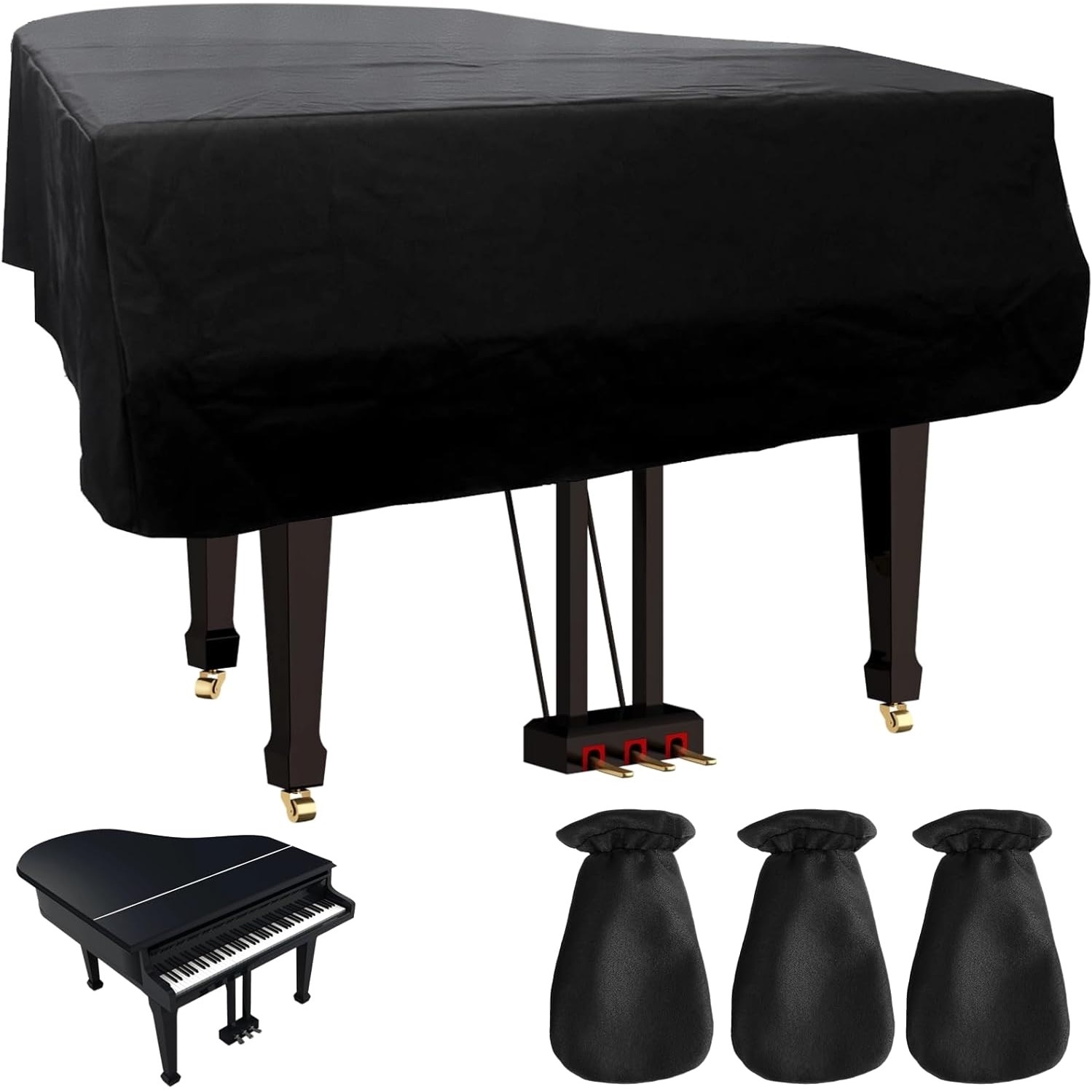 Piano Covers Pedal Sleeves, Pe - đánh giá và giá Musical Instrument Like Piano