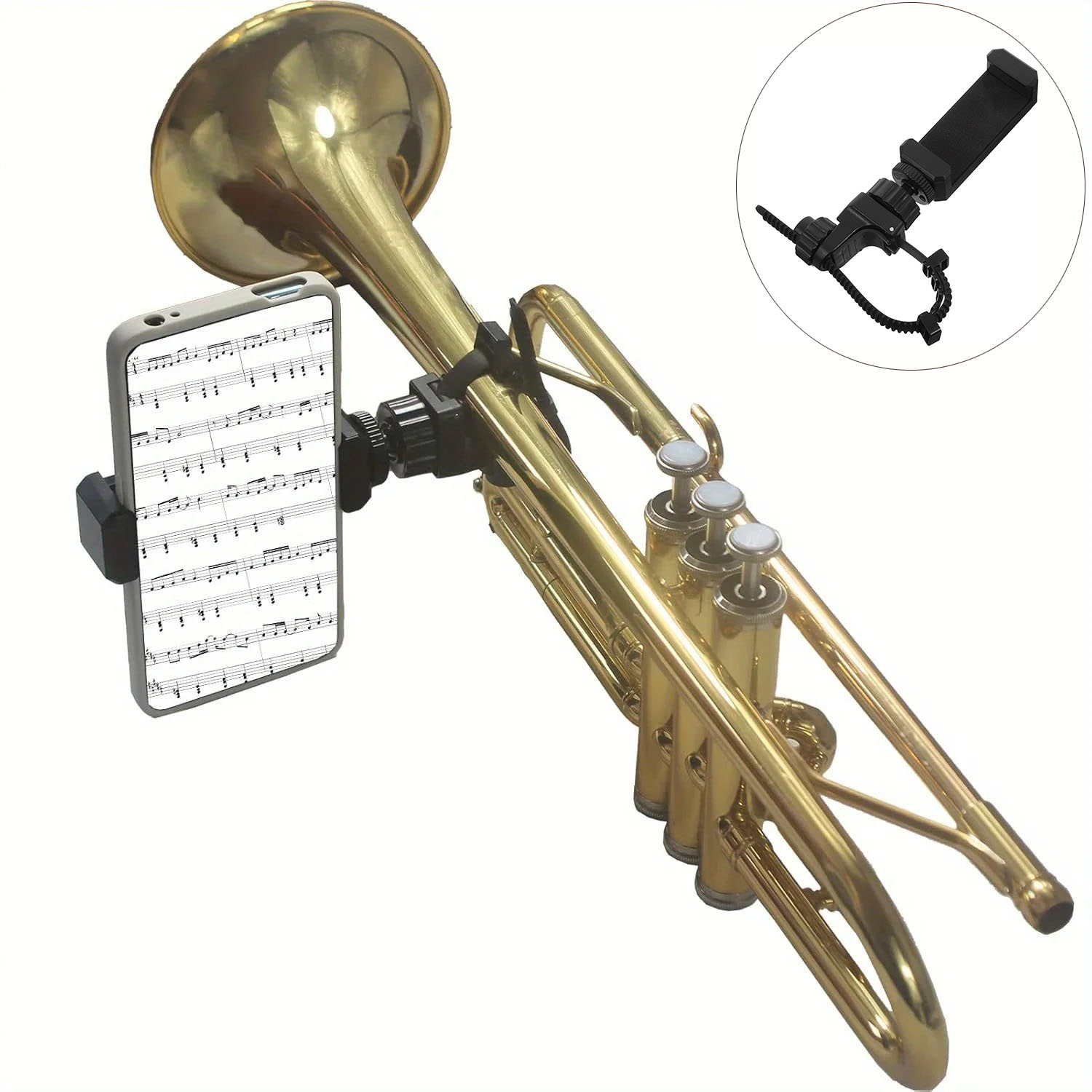 Metal Music Lyre Clip Phone St - đánh giá và giá Musical Instrument Trumpet