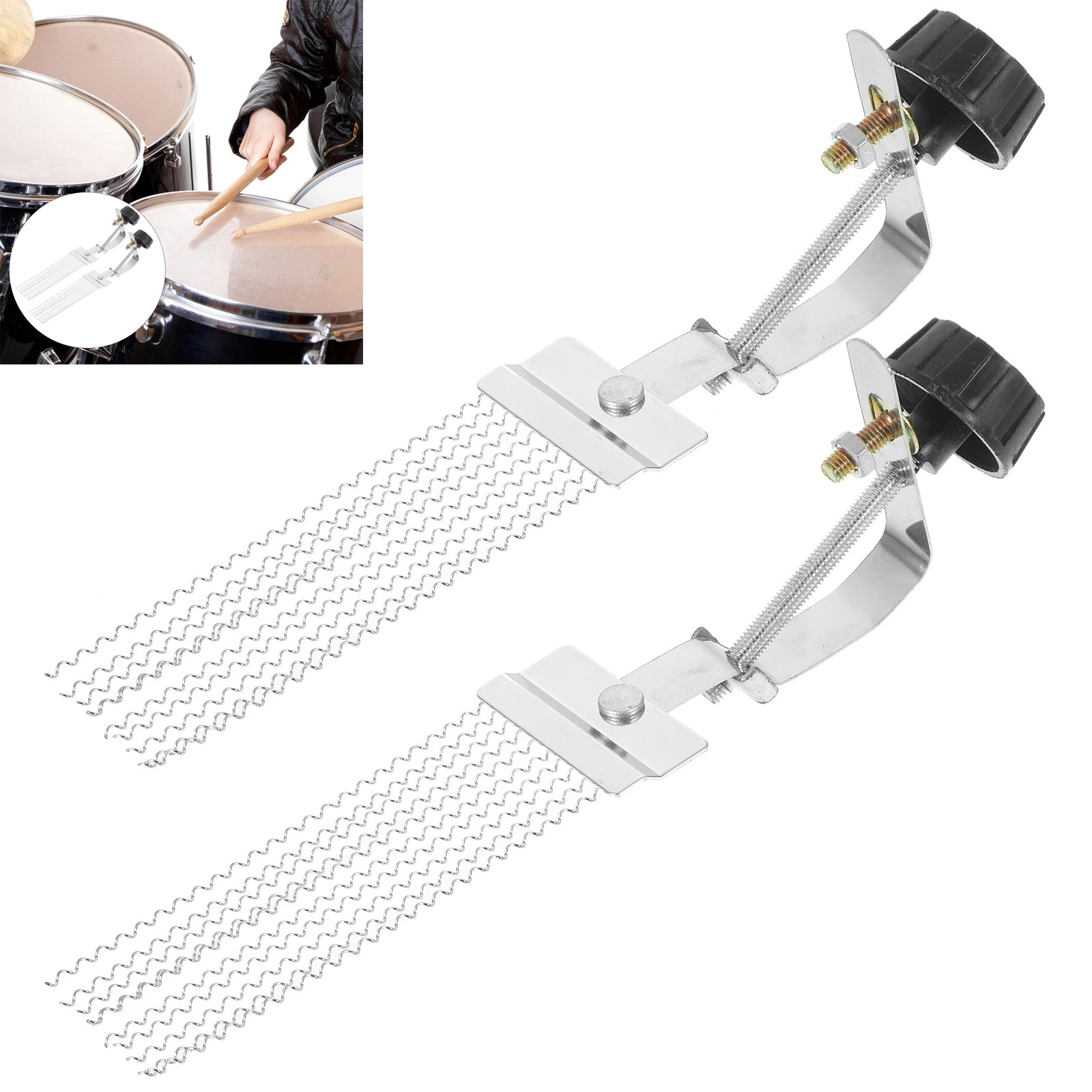 1/2pcs Half Design Steel Iron  - đánh giá và giá Cajon Box Drum