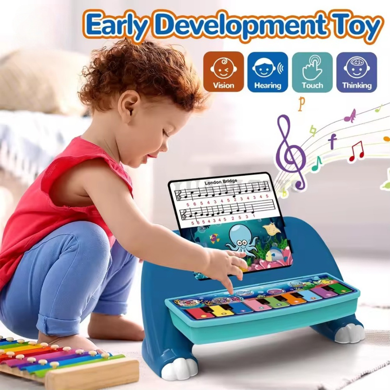 New Baby Intelligent Touch Ele - đánh giá và giá Musical Instrument No Touch